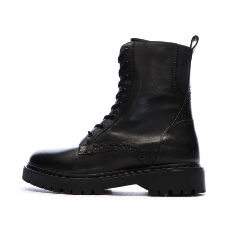 Bottines Noires Femme Geox Bleyze
