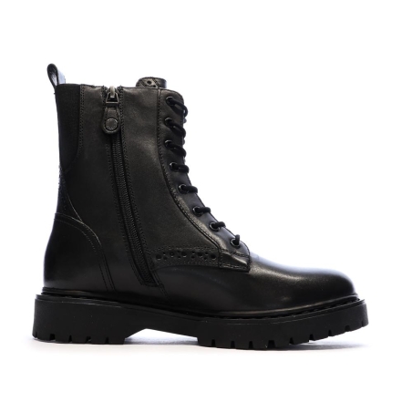 Bottines Noires Femme Geox Bleyze