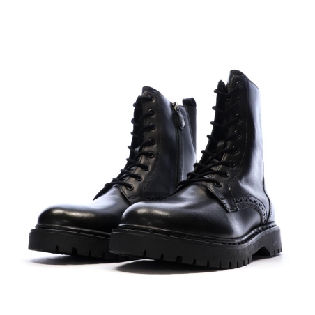 Bottines Noires Femme Geox Bleyze