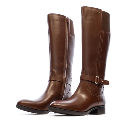 Bottes Marron Femme Geox Felicity