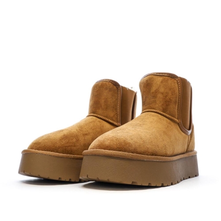 Boots Camel Femme Xti Ladies Ankle