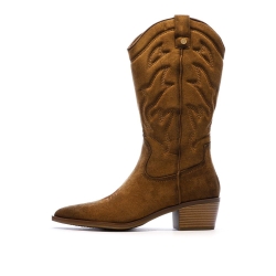 Santiags Hautes Camel Femme Xti 144308