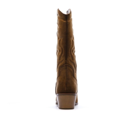Santiags Hautes Camel Femme Xti 144308