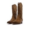 Santiags Hautes Camel Femme Xti 144308