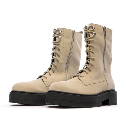 Bottines Beige Femme Geox Spherica