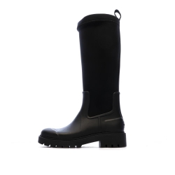 Bottes Noir Femme Calvin Klein Jeans High Rainboot Neopre
