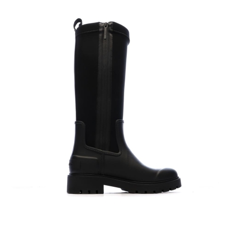 Bottes Noir Femme Calvin Klein Jeans High Rainboot Neopre