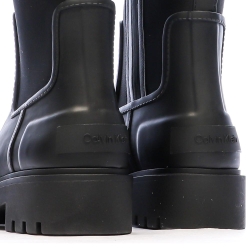 Bottes Noir Femme Calvin Klein Jeans High Rainboot Neopre