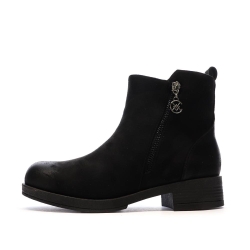 Bottines Noires Femme Chattawak 8-Vamp