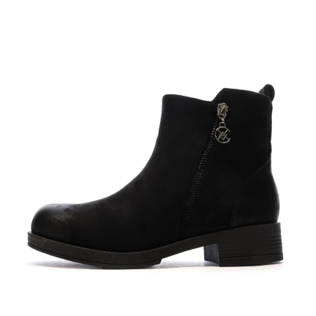Bottines Noires Femme Chattawak 8-Vamp