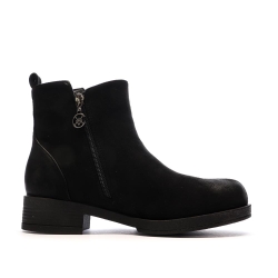 Bottines Noires Femme Chattawak 8-Vamp
