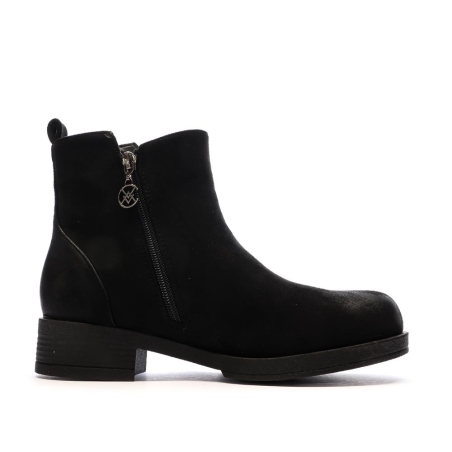 Bottines Noires Femme Chattawak 8-Vamp
