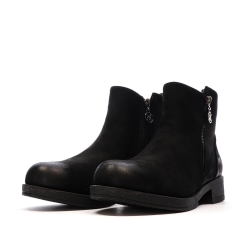 Bottines Noires Femme Chattawak 8-Vamp