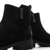 Bottines Noires Femme Chattawak 8-Vamp