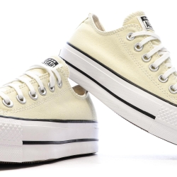 Baskets Jaunes Femme Converse Chuck Taylor All Star Lift