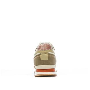 Baskets Écru/Camel Femme Pepe jeans Brit Print