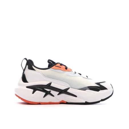Baskets Blanches/Noires Femme Puma Spina
