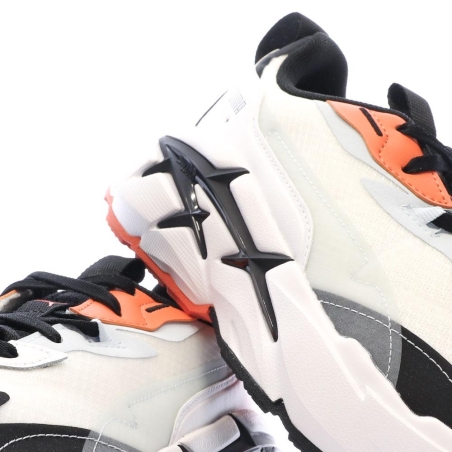 Baskets Blanches/Noires Femme Puma Spina
