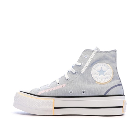 Baskets Bleu Clair Femme Converse Chuck Taylor All Star Lift