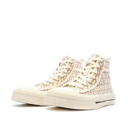 Baskets Blanches/Marron Femme Guess Colyn