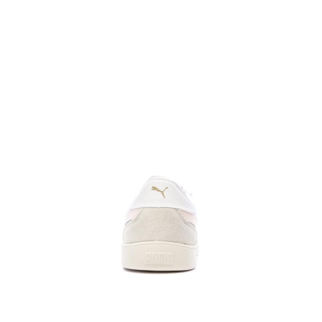 Baskets Blanches/Roses Femme Puma Club 5v5 Sd