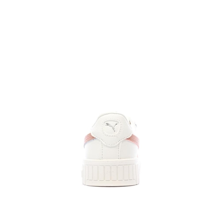 Baskets Blanches/Roses Femme Puma Carina 395017