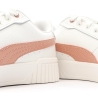 Baskets Blanches/Roses Femme Puma Carina 395017