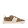 Baskets Blanche/Marron Femme Guess Toda