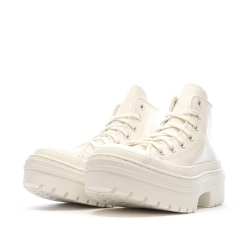 Baskets Blanches Femme Converse All Star Lugged