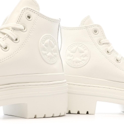 Baskets Blanches Femme Converse All Star Lugged