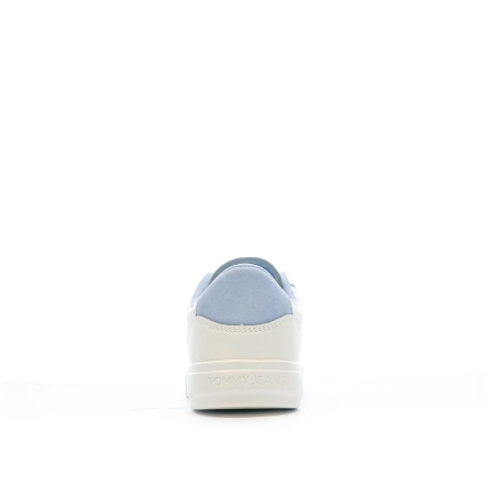 Baskets Blanches/Bleu Femme Tommy Hilfiger Cupsole Sneaker