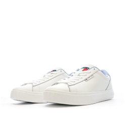 Baskets Blanches/Bleu Femme Tommy Hilfiger Cupsole Sneaker