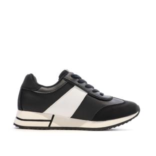 Baskets Noir/Blanc Femme ChattawakANDRIA