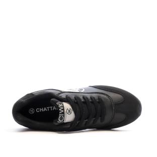 Baskets Noir/Blanc Femme ChattawakANDRIA