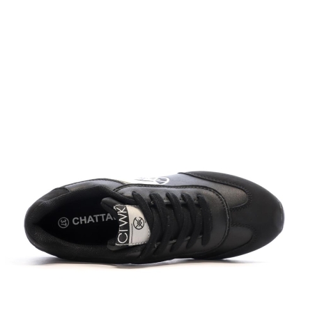 Baskets Noir/Blanc Femme ChattawakANDRIA
