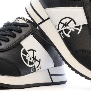 Baskets Noir/Blanc Femme ChattawakANDRIA