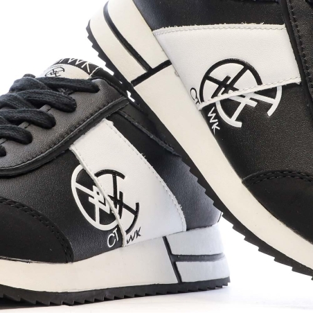 Baskets Noir/Blanc Femme ChattawakANDRIA