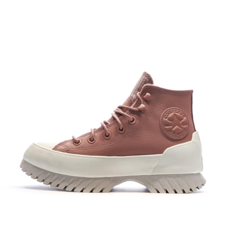 Baskets Roses Femme Converse All Star Lugged