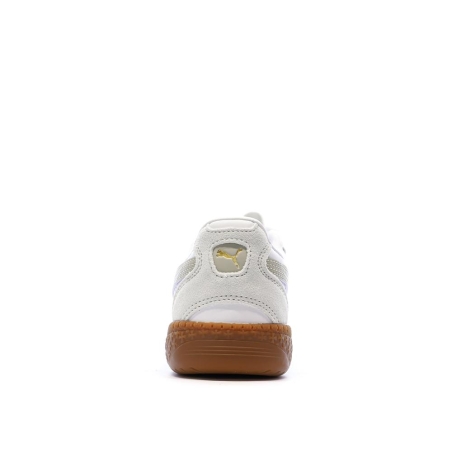 Baskets Blanches/Beiges Femme Puma Palermo