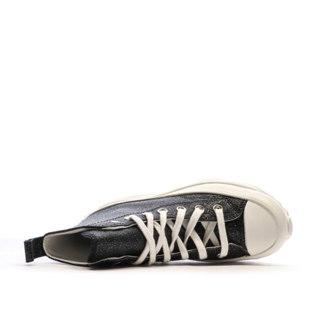 Baskets Noires à paillettes Femme Converse Run Star Hike