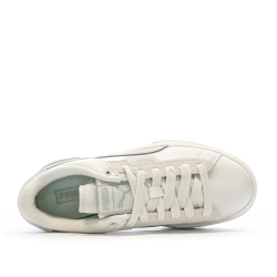 Baskets Écru/Gris Femme Puma Crashed Selflove