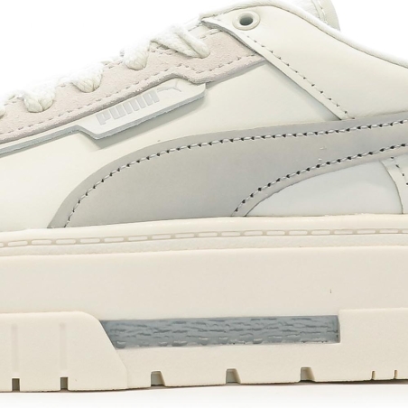 Baskets Écru/Gris Femme Puma Crashed Selflove