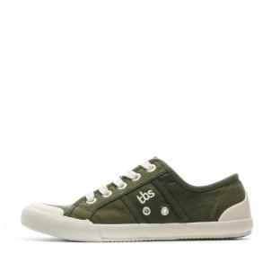 Baskets en toile Kaki Femme TBS Opiace