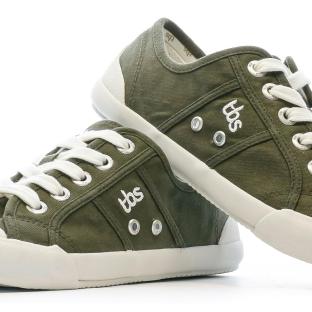 Baskets en toile Kaki Femme TBS Opiace