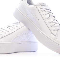 Baskets Blanches Femme Puma Vikky