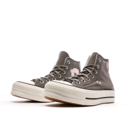 Baskets Grises Femme Converse Chuck Taylor All Star Lift