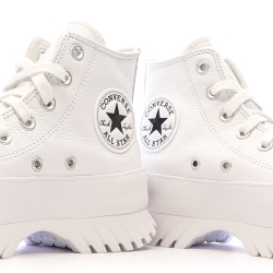 Baskets Blanches Femme Converse All Star Lugged A03705C