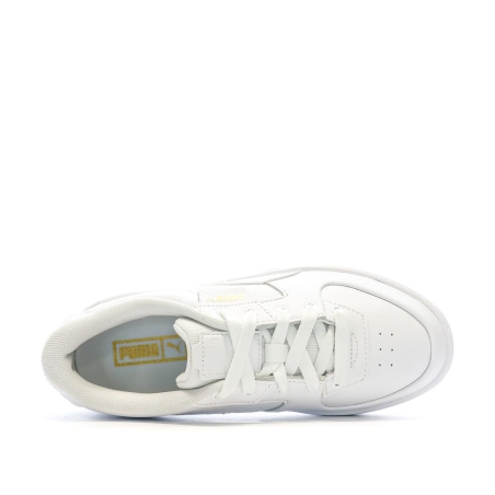 Baskets Blanches Femme Puma 383157-01