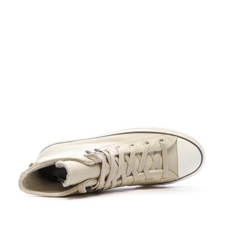 Baskets Beiges Femme Converse Chuck Taylor All Star Lift A11158C