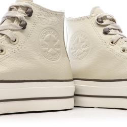 Baskets Beiges Femme Converse Chuck Taylor All Star Lift A11158C